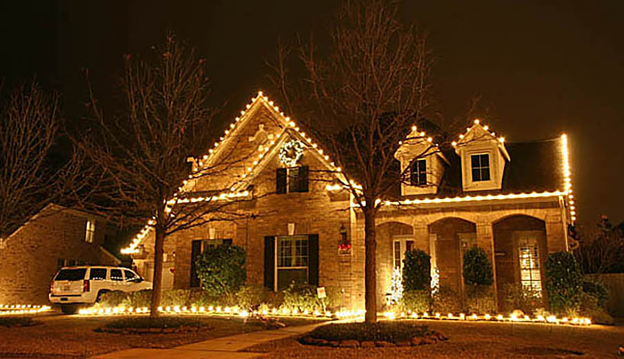 Christmas Light Installation