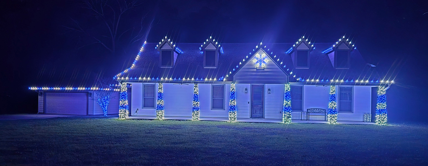 YardBirds Christmas Lights and Holiday Lighting Design and Installation Services.