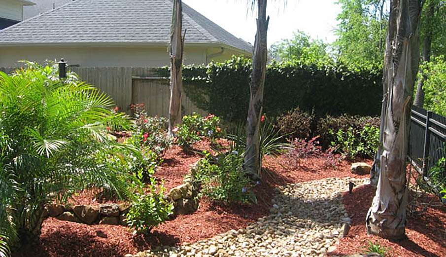 Landscape Design, Installation, Yardbirds Landscaping Kingwood TX.
