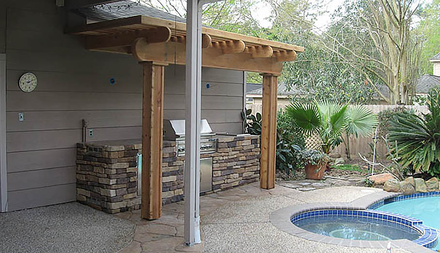 Extreme Outdoor Luxury Kitchens, Patio Kitchens, Kingwood TX.