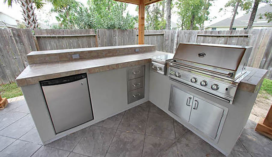 Extreme Outdoor Luxury Kitchens, Patio Kitchens, Kingwood TX.