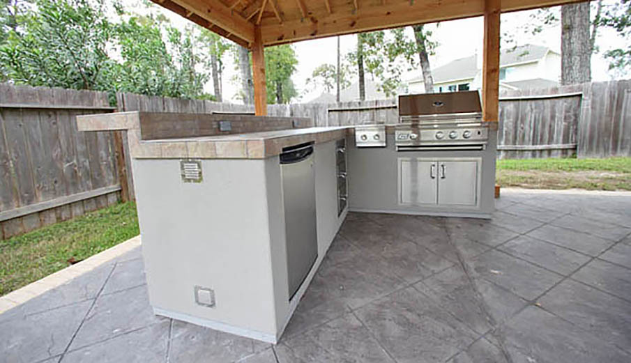 Extreme Outdoor Luxury Kitchens, Patio Kitchens, Kingwood TX.