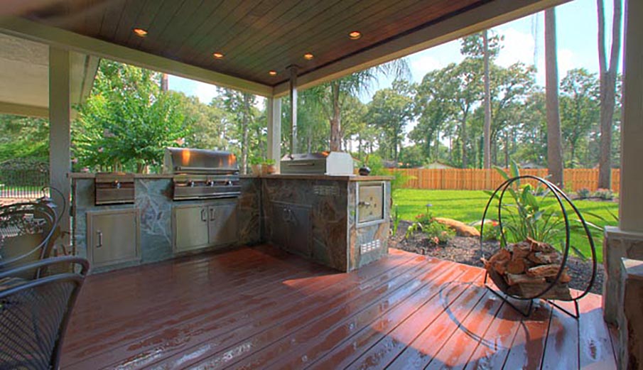 Extreme Outdoor Luxury Kitchens, Patio Kitchens, Kingwood TX.