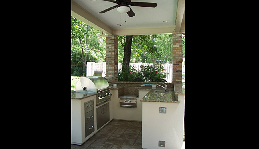 Extreme Outdoor Luxury Kitchens, Patio Kitchens, Kingwood TX.