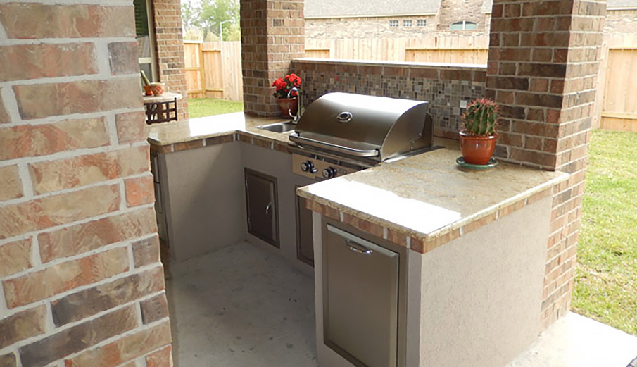 Extreme Outdoor Luxury Kitchens, Patio Kitchens, Kingwood TX.