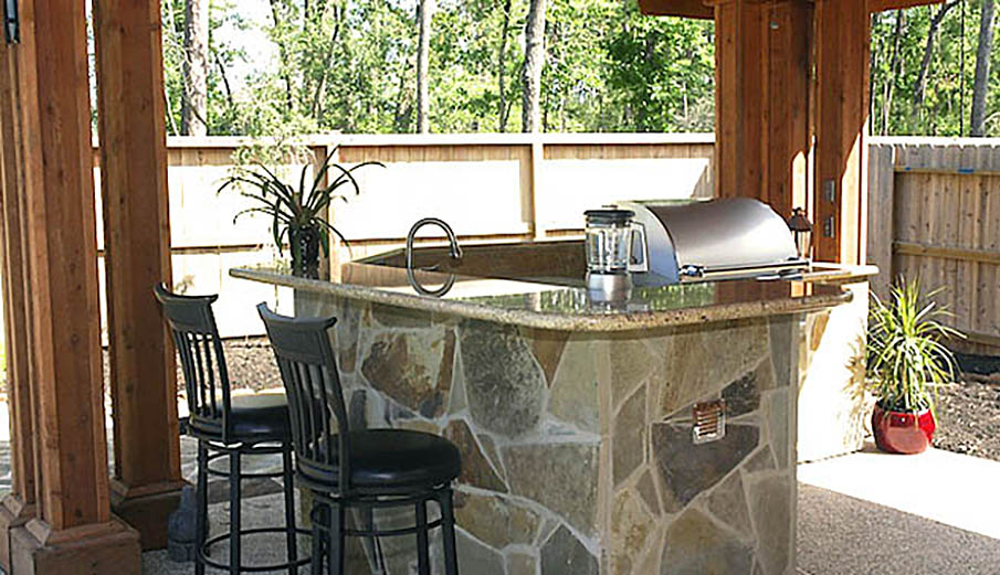 Extreme Outdoor Luxury Kitchens, Patio Kitchens, Kingwood TX.