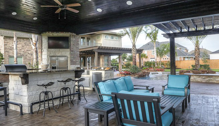 Extreme Outdoor Luxury Kitchens, Patio Kitchens, Kingwood TX.